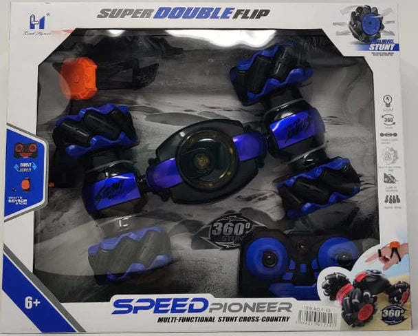 Stunt Car Remote Control F-63 | Double Flip Wheel Device