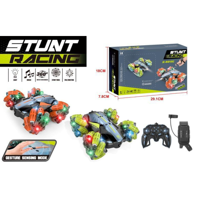 Baby Eagle Kids Toys Plastic Stunt Racing Remote Control Car
