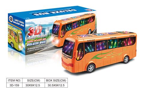 Electronic Bus for Boys and Girls - with Lights and Music