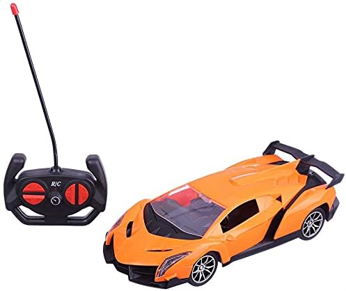 Remote Controls Car - Rechargeable- Orange & Black