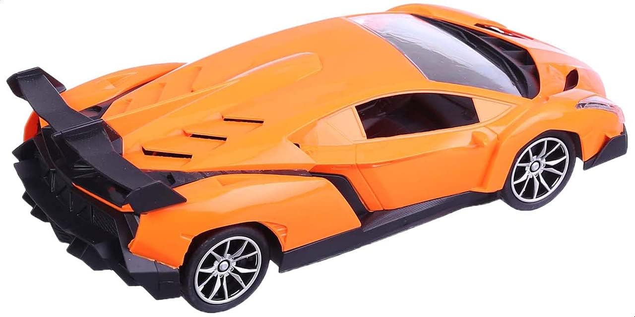 Remote Controls Car - Rechargeable- Orange & Black