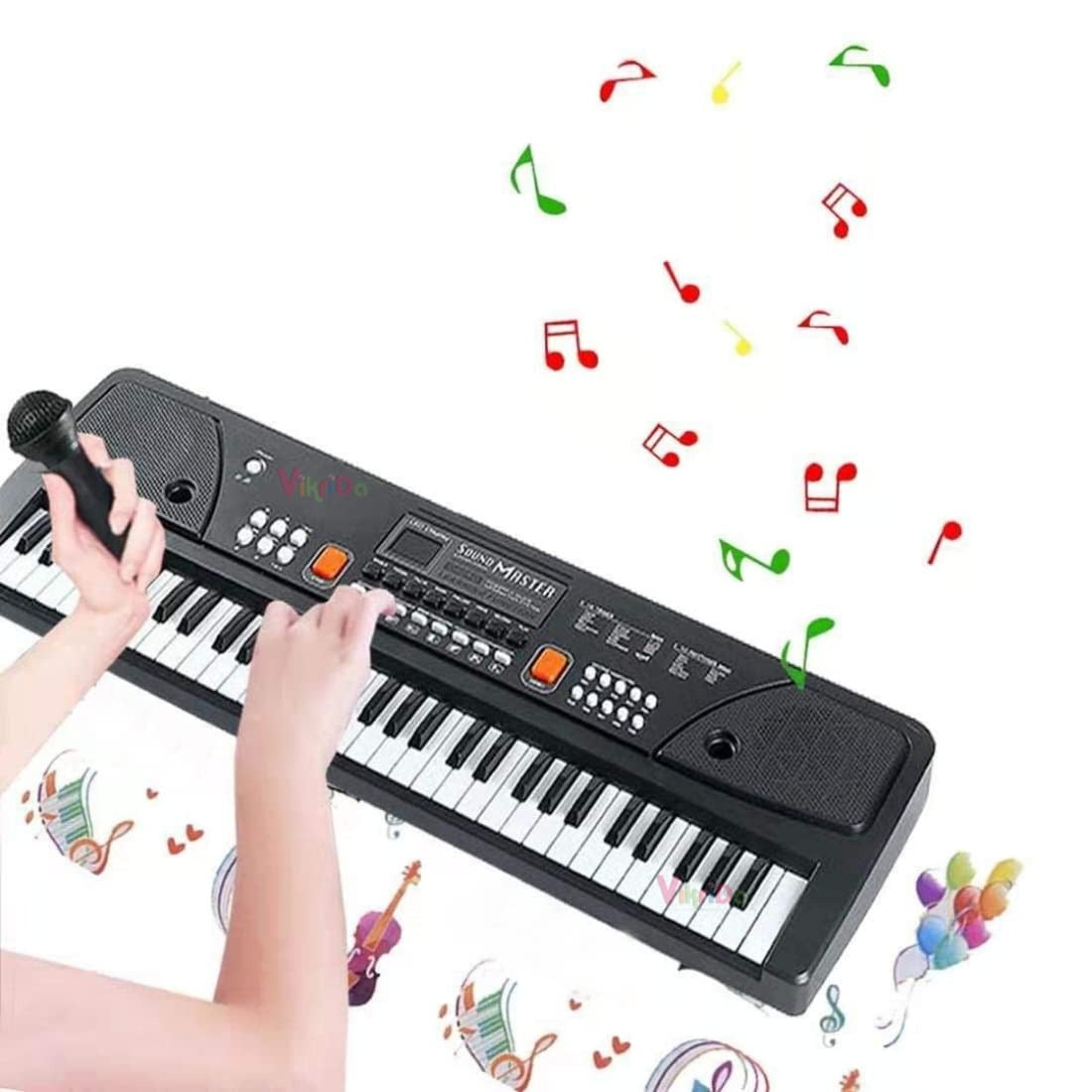 Electronic Piano Keyboard with LCD Display 61 Key