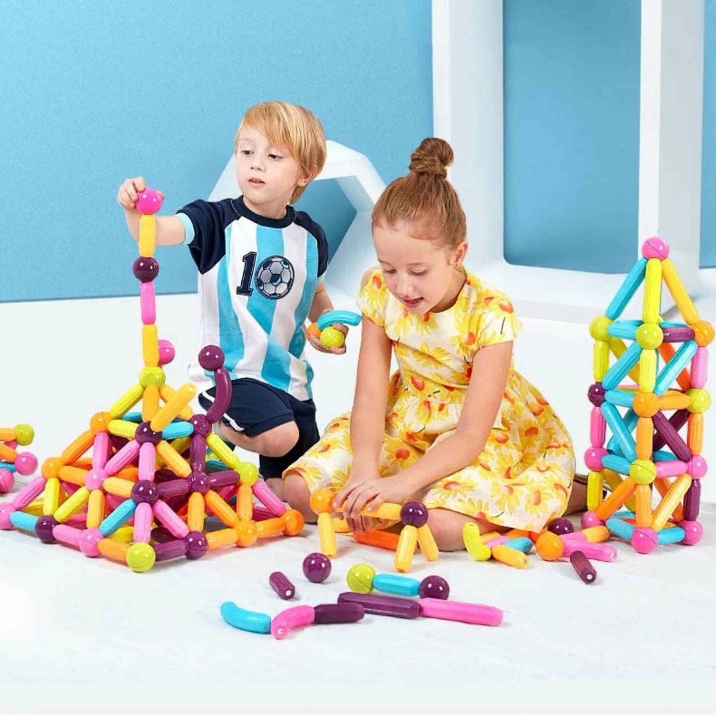 intelligent Magnetic Rod Puzzle For Kids